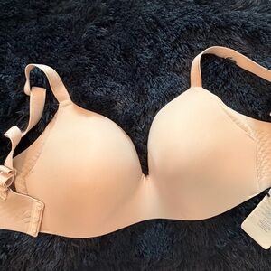 Knix Beige Seamless Bra